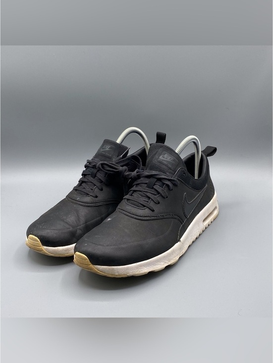 Nike Shoes - Nike Womens Air Max Thea Premium Black Running Shoes